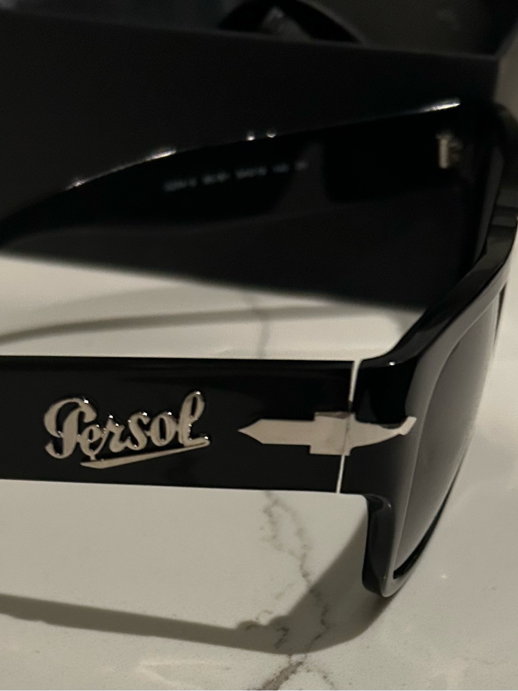 Dolce & Gabbana/Persol Collaboration. Black Men's Sunglasses D&G And Persol Logo